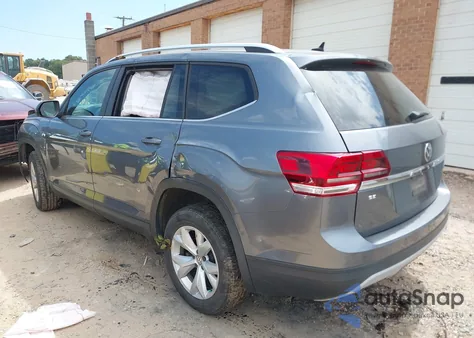 2019 Volkswagen Atlas 2.0T Se from USA, damaged, VIN 1V2DP2CA0KC586602